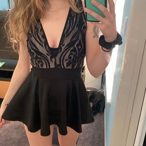 SOLD Black Romper
